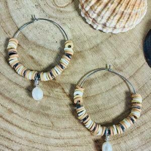 Créoles "Perle douce"