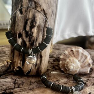 Créole "Bulle de sable" - NOIR