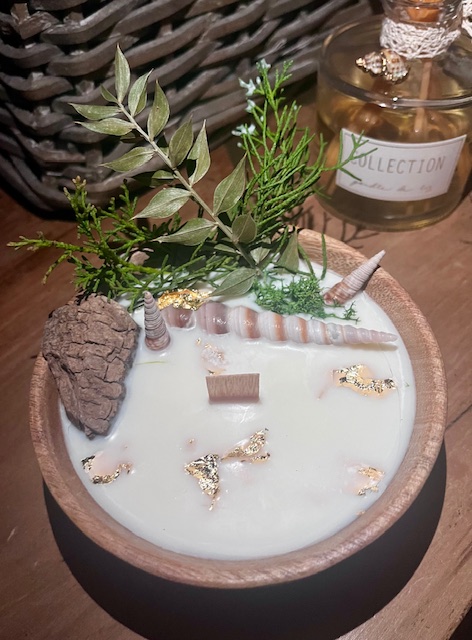 Bougie artisanale "BIO" au Monoï – Image 2