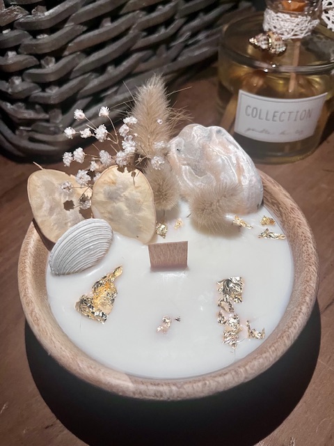 Bougie artisanale "BIO" au Monoï – Image 5