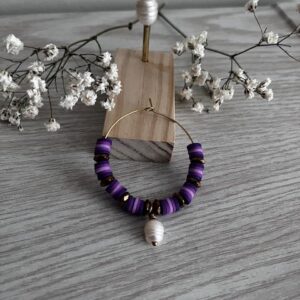 Créoles "Perle douce"