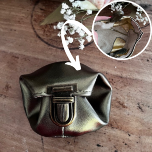 Porte Monnaie "Moné'Bulle" - KAKI Brillant