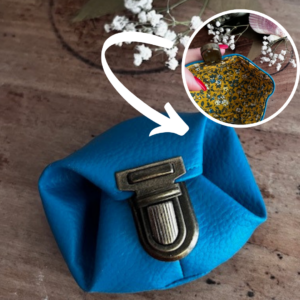 Porte Monnaie "Moné'Bulle" - BLEU CYAN