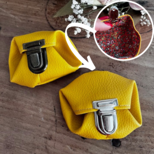 Porte Monnaie "Moné'Bulle" - JAUNE