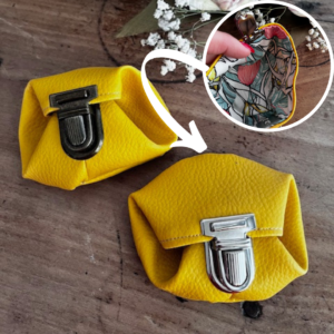 Porte Monnaie "Moné'Bulle" - JAUNE