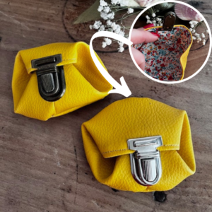 Porte Monnaie "Moné'Bulle" - JAUNE