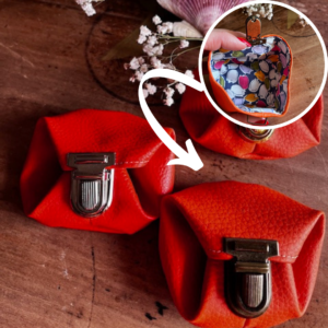 Porte Monnaie "Moné'Bulle" - ORANGE