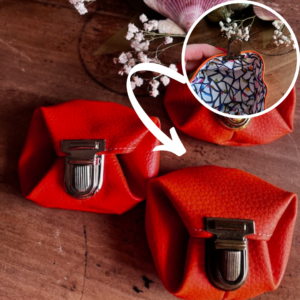 Porte Monnaie "Moné'Bulle" - ORANGE