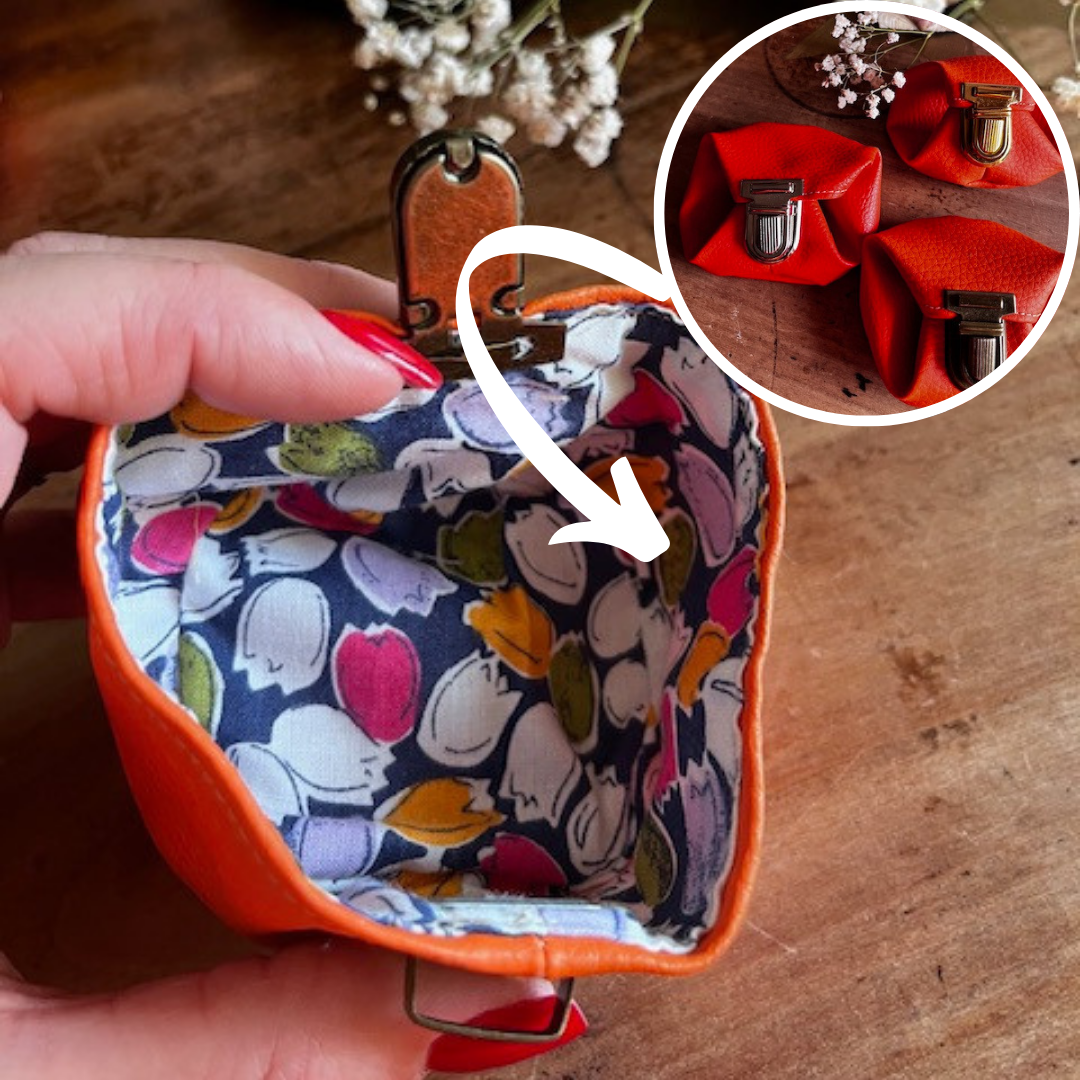 Porte Monnaie "Moné'Bulle" - ORANGE – Image 3