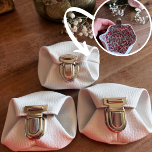 Porte Monnaie "Moné'Bulle" - BLANC