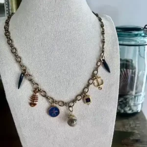 Collier Charm's - Bulle de sérénité - MARINE