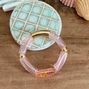 Bracelet POP -ROSE Nacré