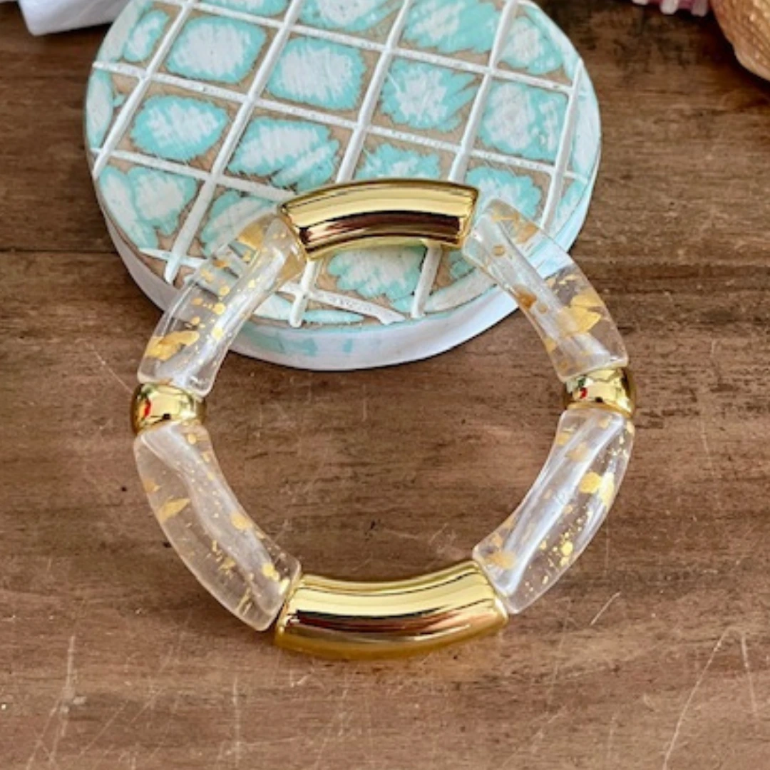 Bracelet POP - OR Transparent – Image 2