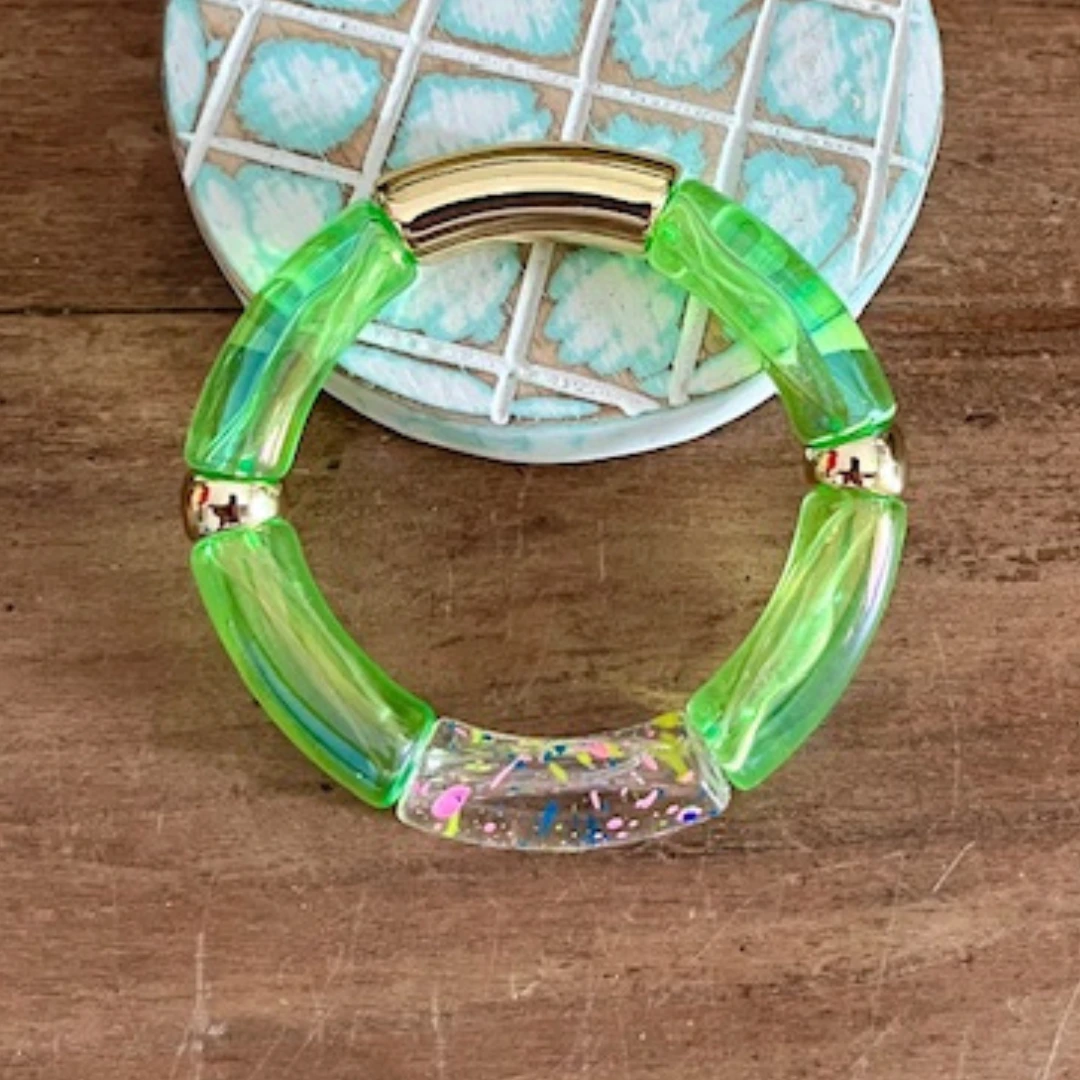 Bracelet POP - VERT Nacré – Image 2